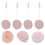 4Pcs De Pantalla Para Teléfono Forma Macaron 4