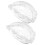 2Pcs Ingot Shaped Fruit Growth Molds Transparent PP Gardening Tool Set 6