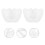 2Pcs Ingot Shaped Fruit Growth Molds Transparent PP Gardening Tool Set 3