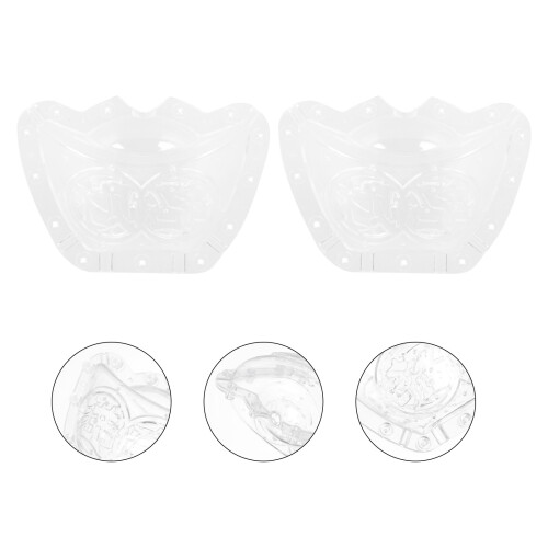 2Pcs Ingot Shaped Fruit Growth Molds Transparent PP Gardening Tool Set 2