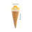 Cone De Sorvete Artificial Decoração Cenográfica Falsa 3