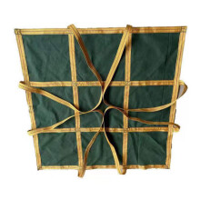 Canvas Soft Tray Bag Cargo Lifting Net 150x150cm Heavy-Duty Safety Net Rigging Hoisting Construction
