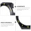 1Pc Black Watch Protective Case Pc Shell Lightweight Shockproof Cover 10