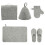 Conjunto De Chapéu, E Esteira De Sauna 8