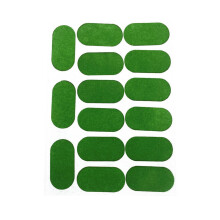 Pool Table Cloth Plasters 50x23mm Green Patch Sticker For Rips And Tears Pool Table Felt Repair Patch