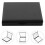 1Compacte Draagbare LED Spiegel Met Stijlvolle Zwarte Afwerking 4