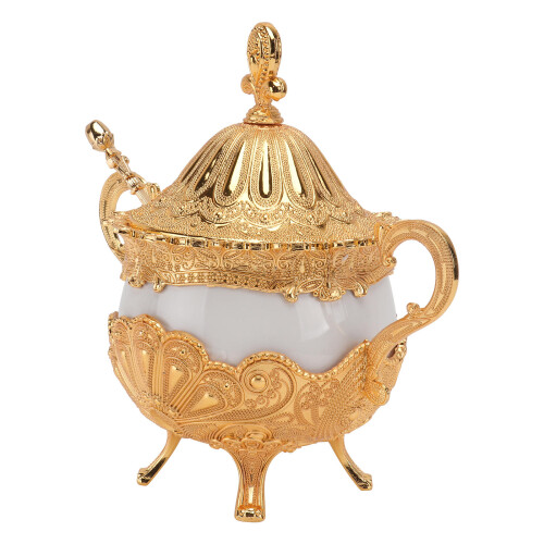 1 Botella Decorativa Para Con Dibujo De Dorado 2
