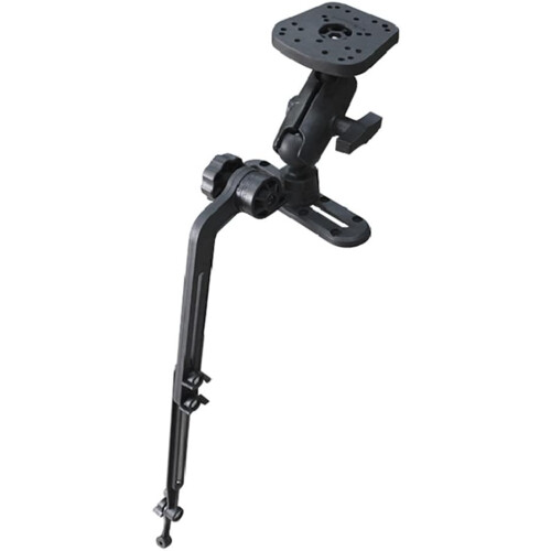 Kayak Transducer Mounting Arm Adjustable Universal Marine Electronics Mount Base Adapter For Fish Finder 2