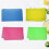 4Pcs Assorted Color Nylon Bath Towels Exfoliating Back Scrubber Cloths 7