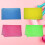 4Pcs Assorted Color Nylon Bath Towels Exfoliating Back Scrubber Cloths 8