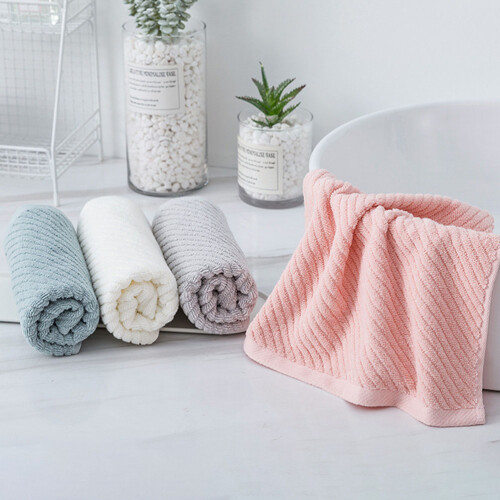 4 Pièces Serviettes De Toilette En Coton Pour Et 2