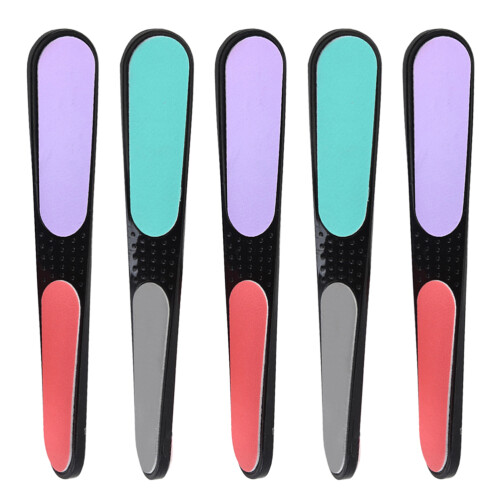 10Pcs Four Sided Nail Files Multi Function Nail Grinding Tool 2