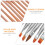 10 Pezzi Per Nail Art A Penna, Strumento Portatile 11