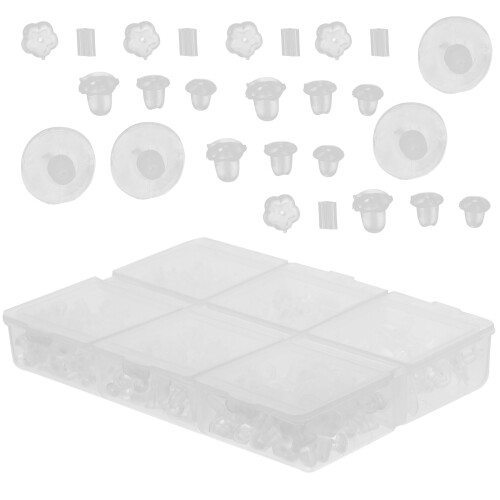 Scatola Fermagli Per In Silicone Con Motivi Vari 2