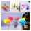 10 Pezzi Segnavino In Silicone A Forma Per 5