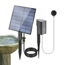 Solar Powered Pond Aerator, Adjustable Flow Aquarium Pump, Outdoor Oxygen Bubbler System For Fish Tanks, Garden Ponds