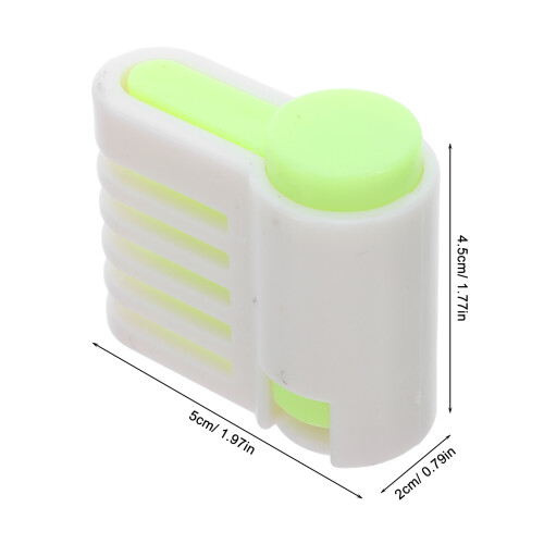 4 Pezzi Torta Regolabile 5 Strati Per Fette Uniformi Verde 1