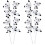 16 Pezzi Forchettine Frutta Panda Decorative Per Bambini 6