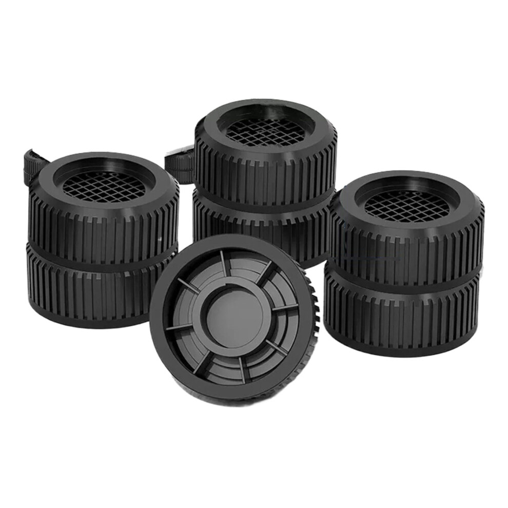 (Circular doublelaye) 4pcs Grasp Tightly Anti Slip Raised Base For Preventing Falls Grid-image-OPC-PM8JRSS-NEW