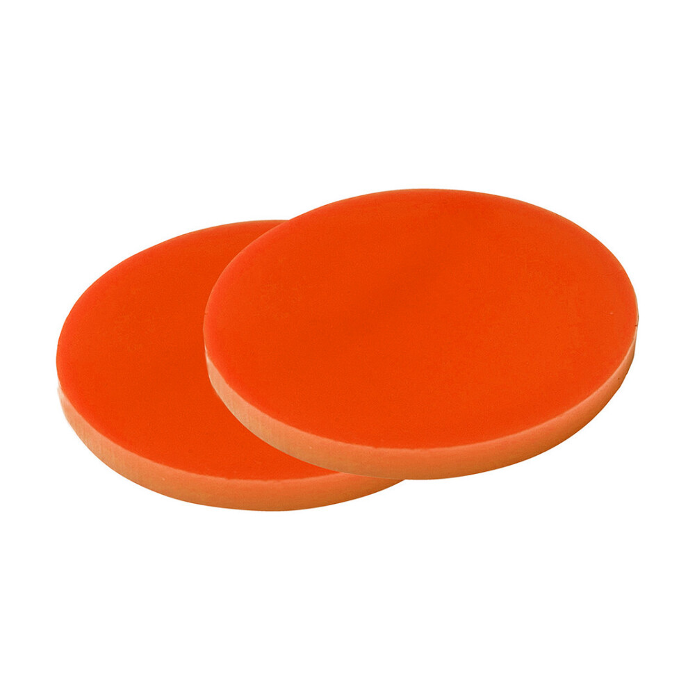 Set Of 30 Plastic Discs (3X30 Mm, Acrylic, Pmma, Orange) 8719762789970