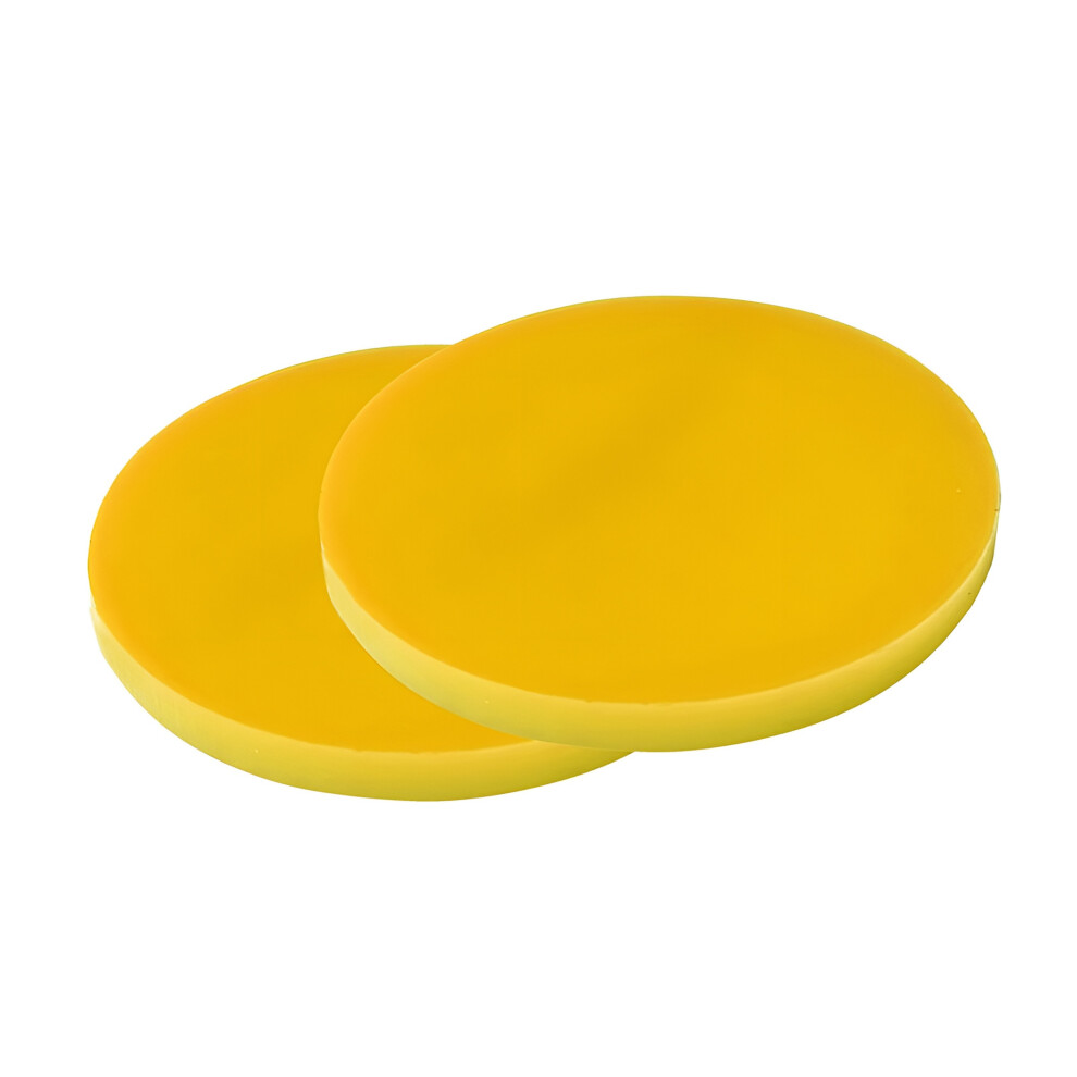 Set Of 30 Plastic Discs (3X30 Mm, Acrylic, Pmma, Yellow) 8719762679141