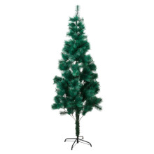 7FT/210cm Green Artificial Pine Needle Christmas Tree