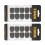 2 Pezzi Adesivi Antiscivolo In Carbonio Per Cellulari 10