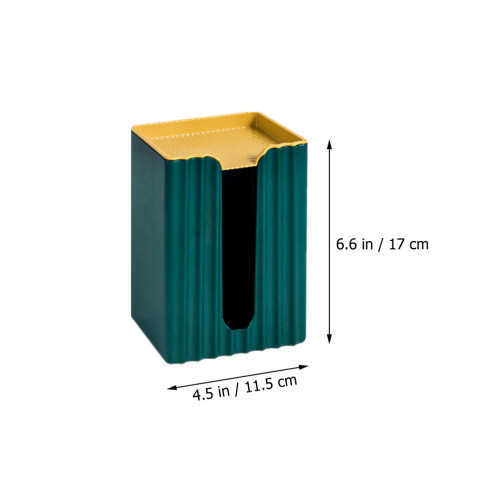2Stk Kreativer Wand Tissue Storage Box Grün Ps 1