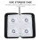 Cd Storage Anti-Pressione Custodia 80 Alloggiamenti 11