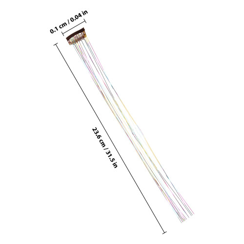 6 Pezzi Extension Con Clip Paillettes Per Donne E Ragazze 1