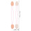 Set Doppia Punta Per Ombretto Applicatori Cosmetici 10