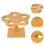 1 Pezzo Raffreddamento Espositore Cupcake 4