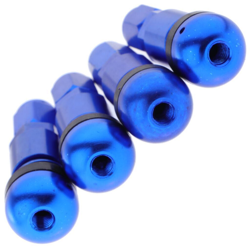 (BlueBlack) 4 Pcs Car Tubeless Wheel Dust Caps Tire Valve Stems-image-OPC-PM8JZ8T-NEW