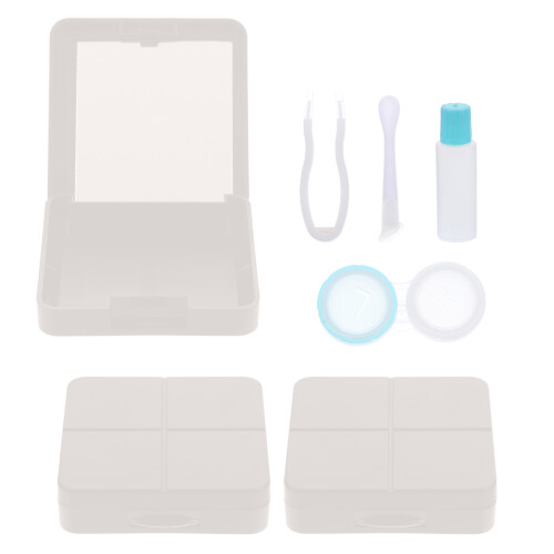 3 Set Custodie Portatili Per A Con