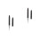 2 Pezzi Per Nail Art In Legno 6mm 6