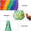 1 Pezzo Rete Nylon Per Alimentazione Bestiame 9