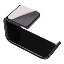 Suporte Durável Para Fone De Ouvido, Base De Parede E (Preto)
