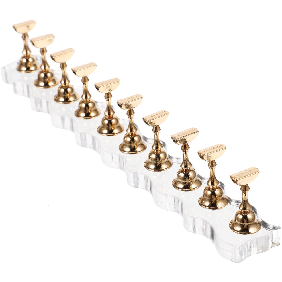 Zestaw PrzyrząD Do ĆWiczeń Paznokci, Stojak Na Wystawę I Przechowywanie-image