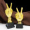 22,5 Cm Troféu Plástico Para Competições 5