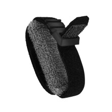 High-elastic Cotton Guitar Soundproofing Tape Adjustable Bass Mute Tape 185mm Black And Grey Instrument Accessories
