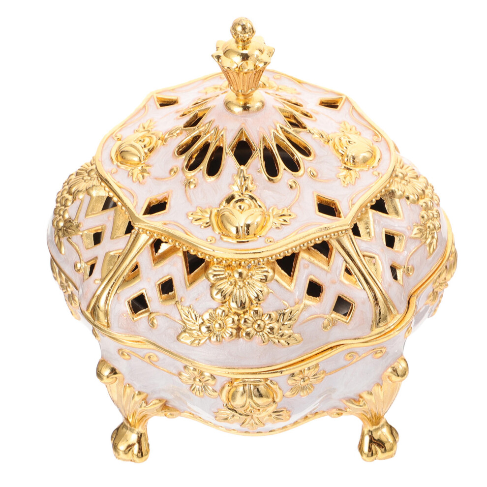 1 Sztuka Vintage KadzidłO Metalowe Z Uchwytem I PłOmieniem-image