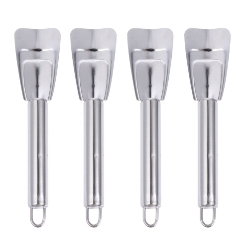 4Pcs Aço Inoxidável Para Degelo E Geladeira