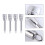 4Pcs Aço Inoxidável Para Degelo E Geladeira 3
