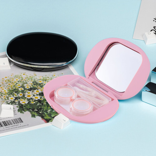 Portátil Para Lentes, Estojo Resistente Casa E (Rosa) 2