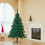 Living And Home 8FT/240cm Green Artificial Christmas Tree with Metal Stand 2