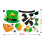 St Patrick Day Leprechaun Autocollant Verre Transparent Décoration 2
