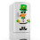 St Patrick Day Leprechaun Autocollant Verre Transparent Décoration 7