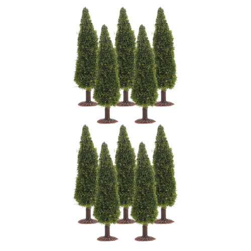 40 Unidades Miniatura De Árvore De Para Paisagem E