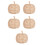 5 Unidades Tabuleiro De Madeira Para Halloween 8