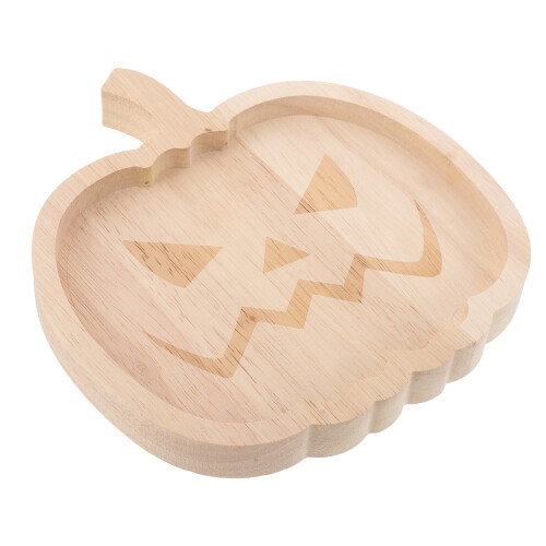 5 Unidades Tabuleiro De Madeira Para Halloween 2